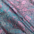 Handwoven Floral Mulberry Silk Fabric by the Yard – Vietnam