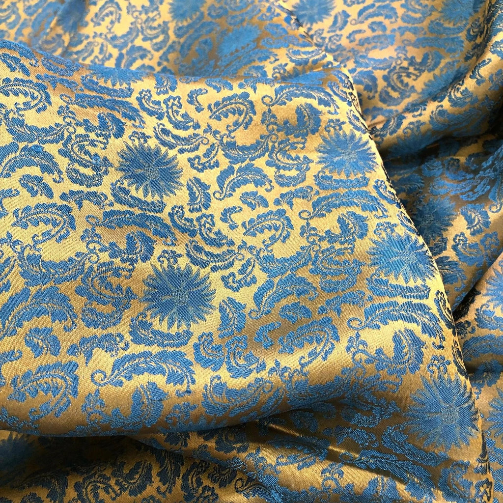 Floral Mulberry Silk Fabric – Handwoven in Vietnam