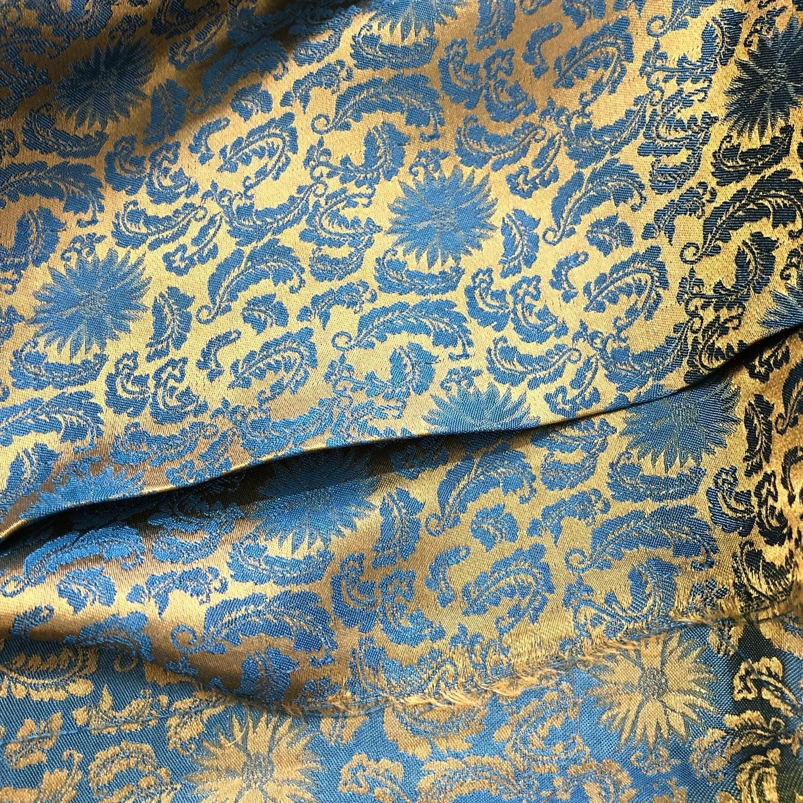 Floral Mulberry Silk Fabric – Handwoven in Vietnam
