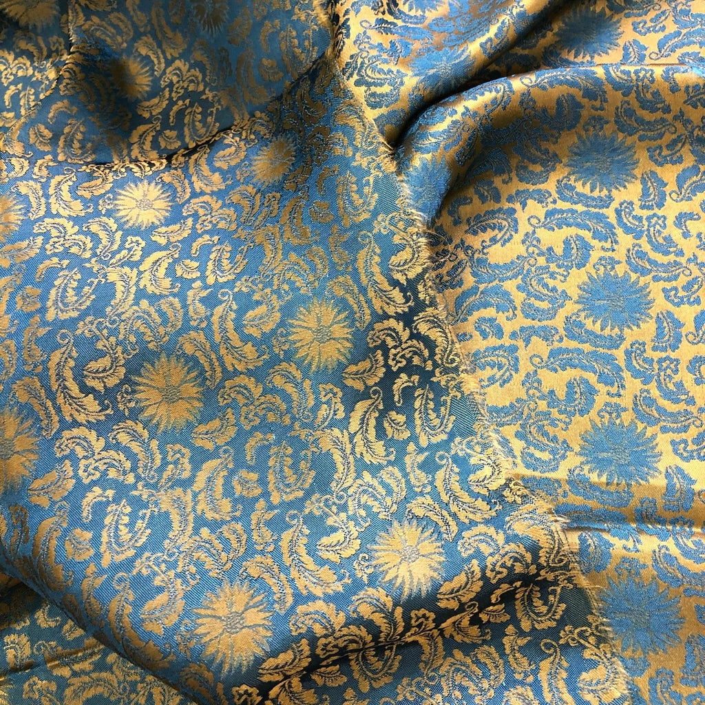 Floral Mulberry Silk Fabric – Handwoven in Vietnam