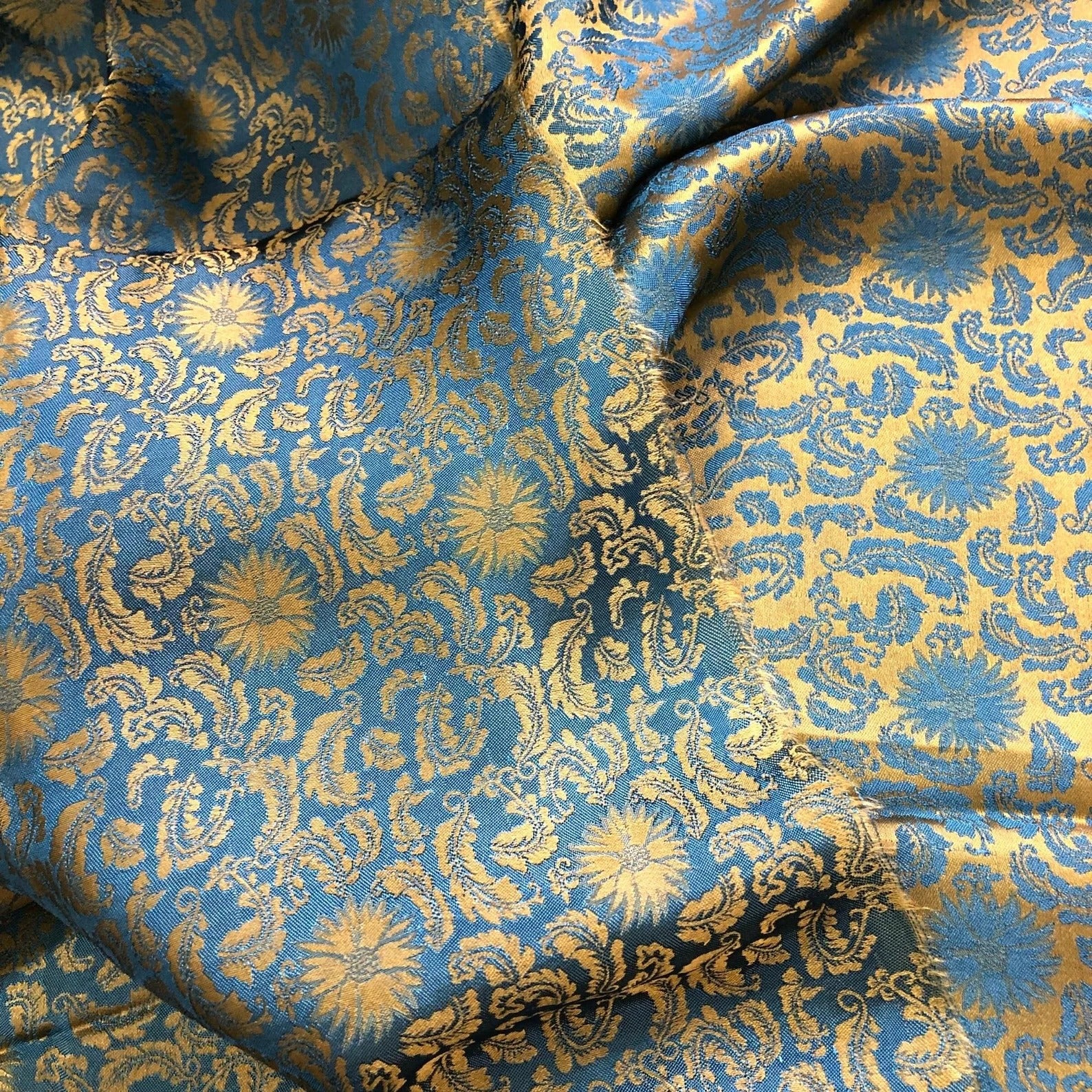 Floral Mulberry Silk Fabric – Handwoven in Vietnam