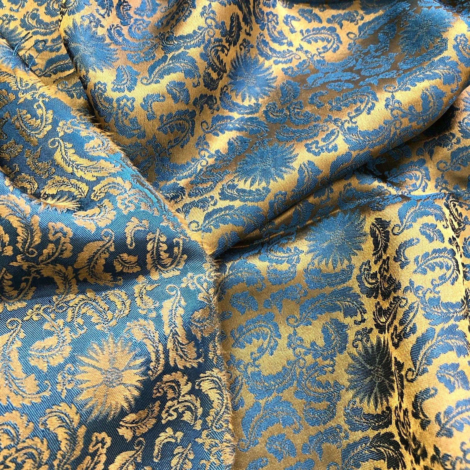 Floral Mulberry Silk Fabric – Handwoven in Vietnam