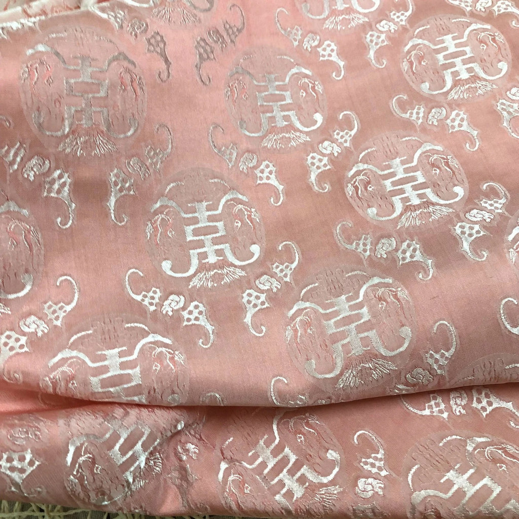 Patterned Mulberry Silk Fabric – Handwoven in Vietnam