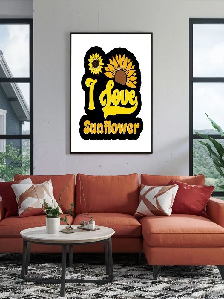 i-love-sunflower-poster-100104_1 - Fleurstee